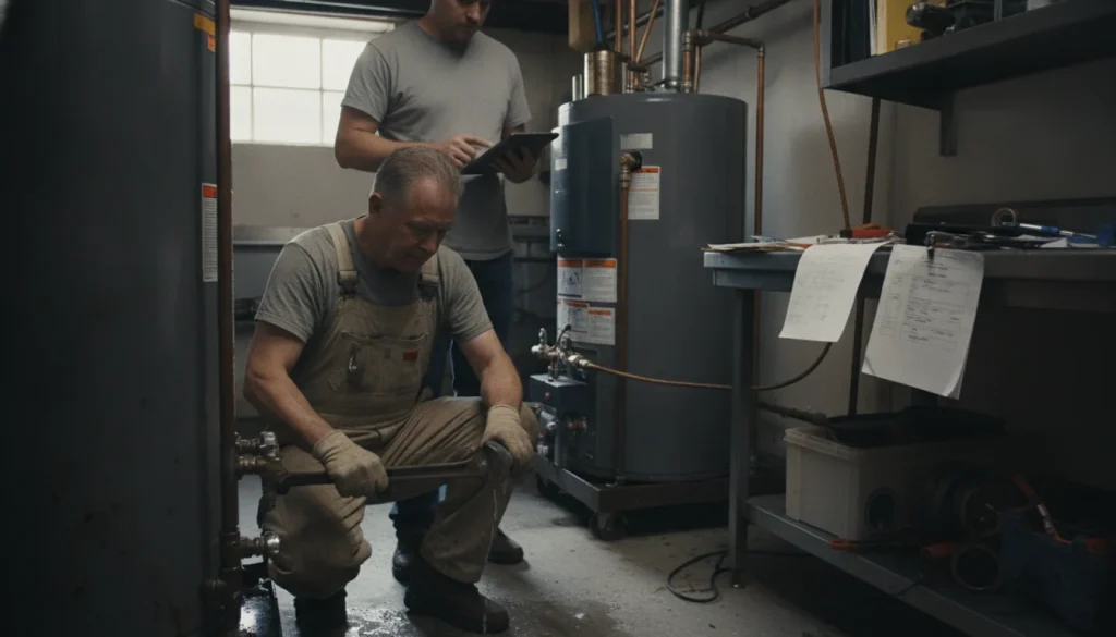 Clayton Guide: decide on commercial water heater repair or replacement with local plumber insights